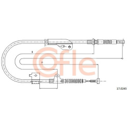  trosas, stovėjimo stabdys