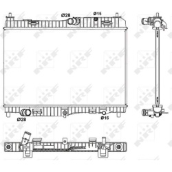  radiatorius, variklio aušinimas