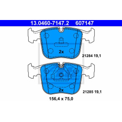  stabdžių trinkelių rinkinys, diskinis stabdys