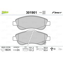  stabdžių trinkelių rinkinys, diskinis stabdys <small>ESSENTIAL</small>