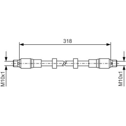  stabdžių žarnelė