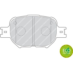  stabdžių trinkelių rinkinys, diskinis stabdys <small>PREMIER ECO FRICTION</small>