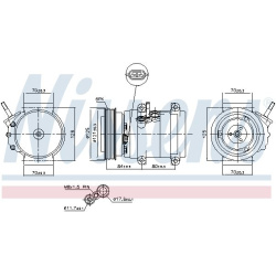  kompresorius, oro kondicionierius <small>** FIRST FIT **</small>