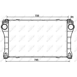 INTERCOOLER TOYOTA VERSO 09- 2.2D-4D/2.2D-CAT