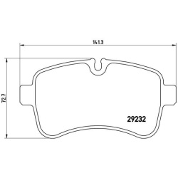  stabdžių trinkelių rinkinys, diskinis stabdys <small>PRIME LINE</small>