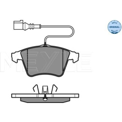  stabdžių trinkelių rinkinys, diskinis stabdys <small>MEYLE-ORIGINAL: True to OE.</small>
