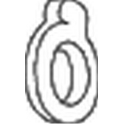  guminė juosta, išmetimo sistema