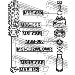  spyruoklės dangtelis