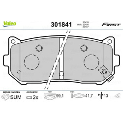  stabdžių trinkelių rinkinys, diskinis stabdys <small>ESSENTIAL</small>