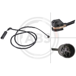  įspėjimo kontaktas, stabdžių trinkelių susidėvėjimas