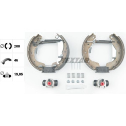  stabdžių trinkelių komplektas <small>Shoe Kit Pro</small>