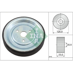  kreipiantysis skriemulys, V formos diržas