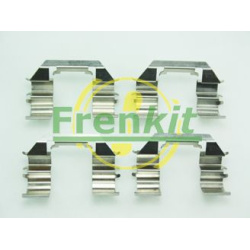  priedų komplektas, diskinių stabdžių trinkelės