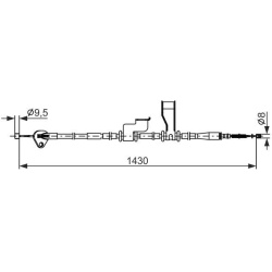  trosas, stovėjimo stabdys
