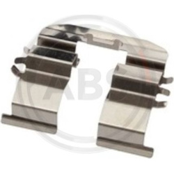 priedų komplektas, diskinių stabdžių trinkelės  priedų komplektas, diskinių stabdžių trinkelės