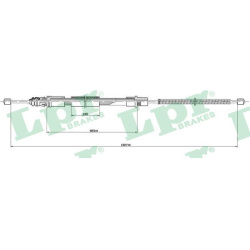  trosas, stovėjimo stabdys