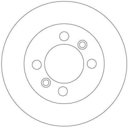  stabdžių diskas (1vnt)