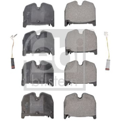  stabdžių trinkelių rinkinys, diskinis stabdys