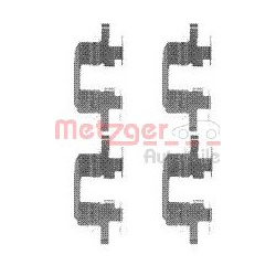  priedų komplektas, diskinių stabdžių trinkelės