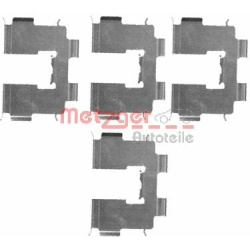  priedų komplektas, diskinių stabdžių trinkelės