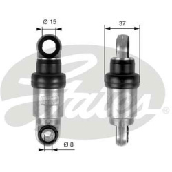  vibracijos slopintuvas, V formos rumbuotas diržas <small>DriveAlign™</small>