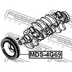  skriemulys, alkūninis velenas
