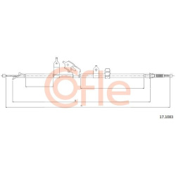  trosas, stovėjimo stabdys