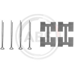  priedų komplektas, diskinių stabdžių trinkelės