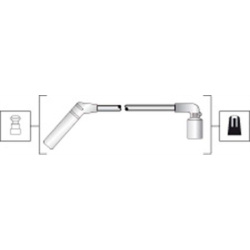  uždegimo laido komplektas