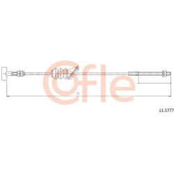  trosas, stovėjimo stabdys