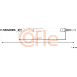  trosas, stovėjimo stabdys