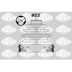  gofruotoji membrana, kardaninis velenas