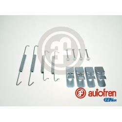  priedų komplektas, stovėjimo stabdžių trinkelės