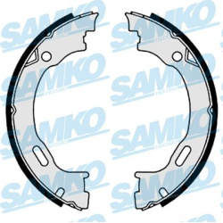  stabdžių trinkelių komplektas, stovėjimo stabdis