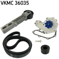  vandens siurblys + V formos rumbuotas diržas, komplektas