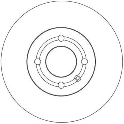  stabdžių diskas (1vnt)