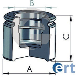  stūmoklis, stabdžių apkaba