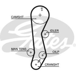  paskirstymo diržas <small>PowerGrip™</small>