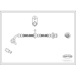  stabdžių žarnelė