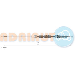  trosas, stovėjimo stabdys