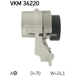  diržo įtempiklis, V formos rumbuotas diržas