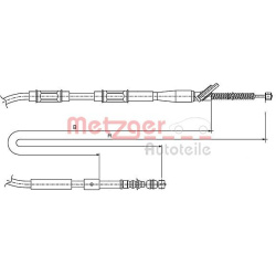  trosas, stovėjimo stabdys