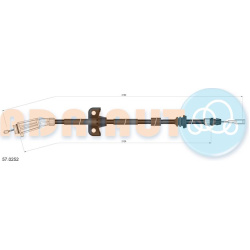  trosas, stovėjimo stabdys