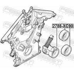  kreipiantysis skriemulys, V formos rumbuotas diržas