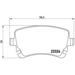  stabdžių trinkelių rinkinys, diskinis stabdys <small>PRIME LINE</small>