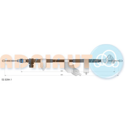  trosas, stovėjimo stabdys