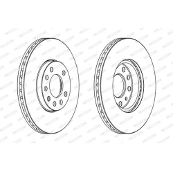  stabdžių diskas (1vnt) <small>PREMIER Coat+ disc</small>