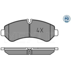 stabdžių trinkelių rinkinys, diskinis stabdys <small>MEYLE-PD: Advanced performance and design.</small>  stabdžių trinkelių rinkinys, diskinis stabdys <small>MEYLE-PD: Advanced performance and design.</small>