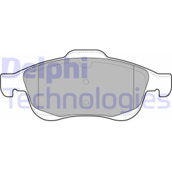  stabdžių trinkelių rinkinys, diskinis stabdys