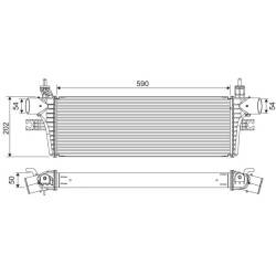  tarpinis suslėgto oro aušintuvas, kompresorius